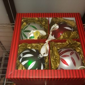 Collectible Waterford Heirloom Xmas Ornaments